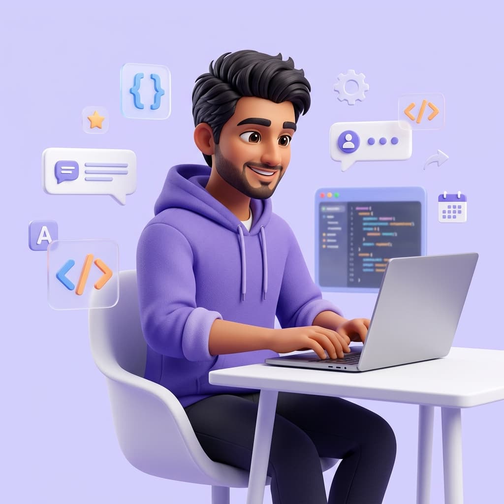 Freelancer illustration
